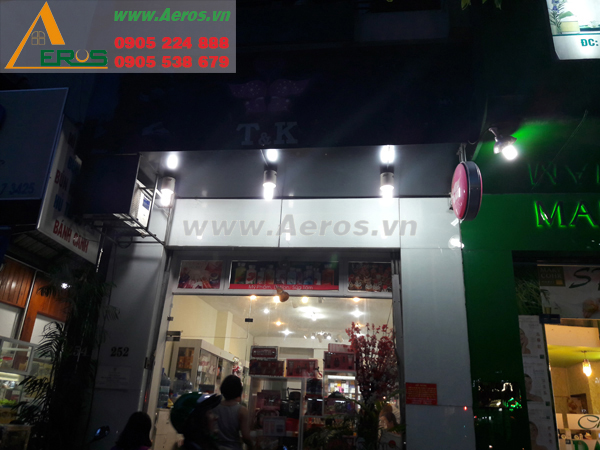 Hiện trạng mặt bằng shop mỹ phẩm anh Khoa tại Phú Nhuận